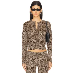 LIONESS x REVOLVE Cardi in Leopard