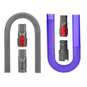 Replacement Cleaning and Drying Hose for Dyson V6 V7 V8 V10 V11 V12 V15 G5 Vacuum Cleaners, Flexible Attachment (Purple/Gray) Household Appliances