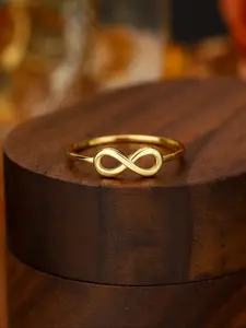 925 Sterling Silver Infinity Symbol Ring, Eternal Love Minimalist Luxury Style, Perfect Gift for Girlfriend Best Friend Lover