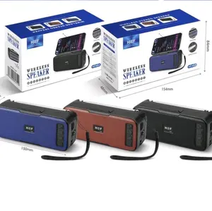 Solar Powered Bluetooth Speaker HFU43  Phone Music Device That Connects USB Audio Smartphone Card Portable Colorful Radio Micro Wireless