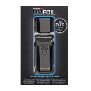 BaBylissPRO UV-Disinfecting Metal Single Foil Shaver FXLFS1