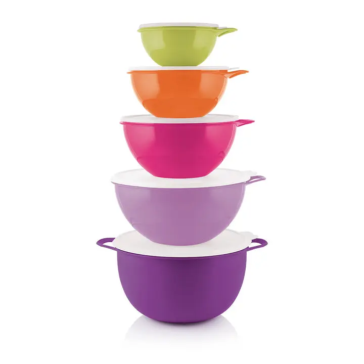 Tupperware Thatsa Bowl 5-piece Set plus seals