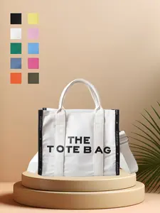 New Women's Multifunctional PU Tote Bag, Handheld Shoulder Bag, Crossbody and Handheld, Waterproof Lightweight, Ideal for Work, Vacation, Daily Use, Trendy Commuting Bag