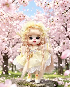 Lolifen Cute Pretty Girls Style Adorable Plush Doll Bag Charms