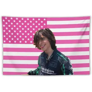 Aidan Gallagher Flag Tapestry Poster Wall Hanging Art Suitable for Room Bedroom Living Room Dormitory Wall Outdoor Garden Decoration Aesthetic Merch