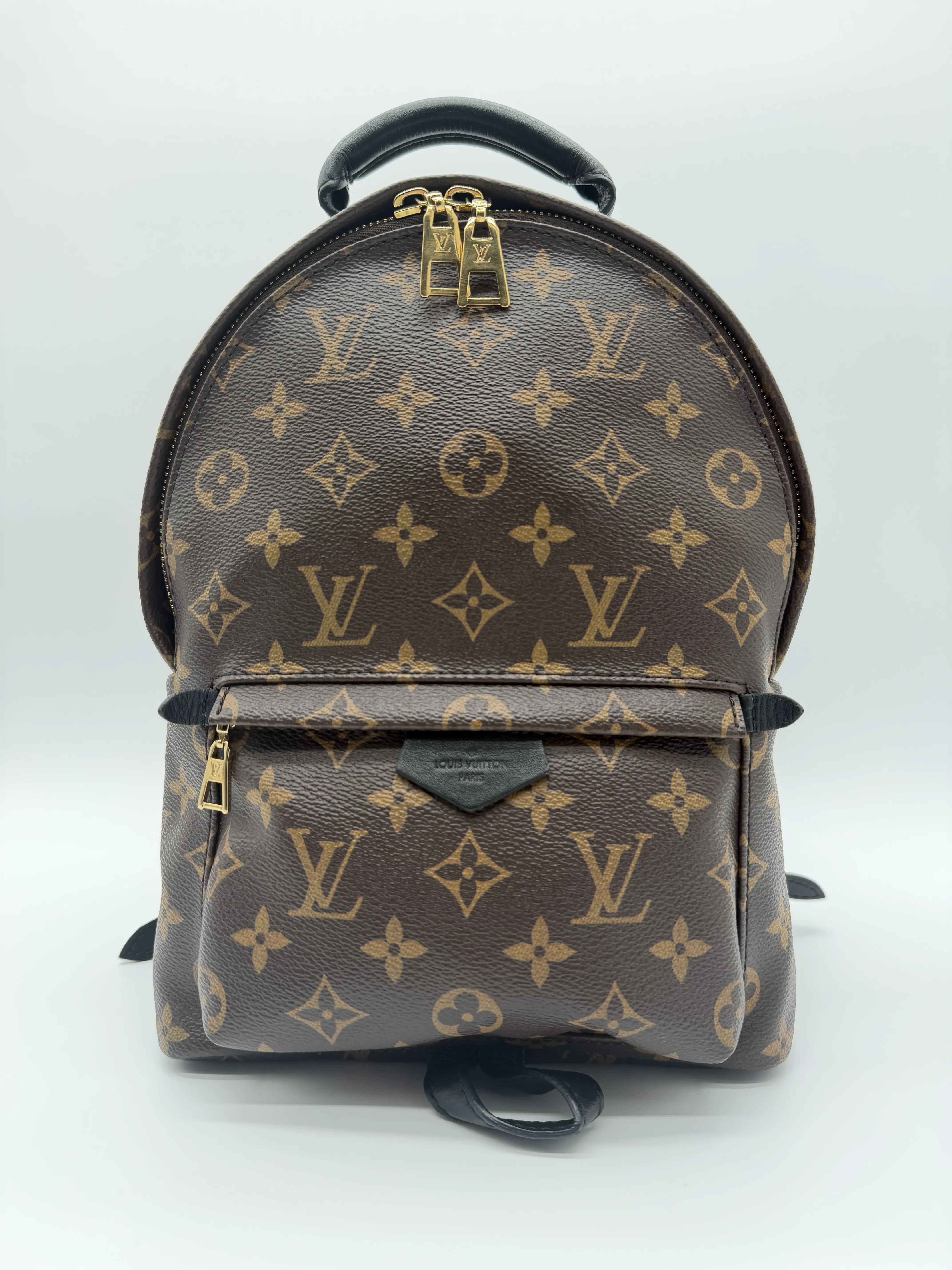 Pre-owned Louis Vuitton leather Backpacks Monogram Palm Springs Backpack LX779