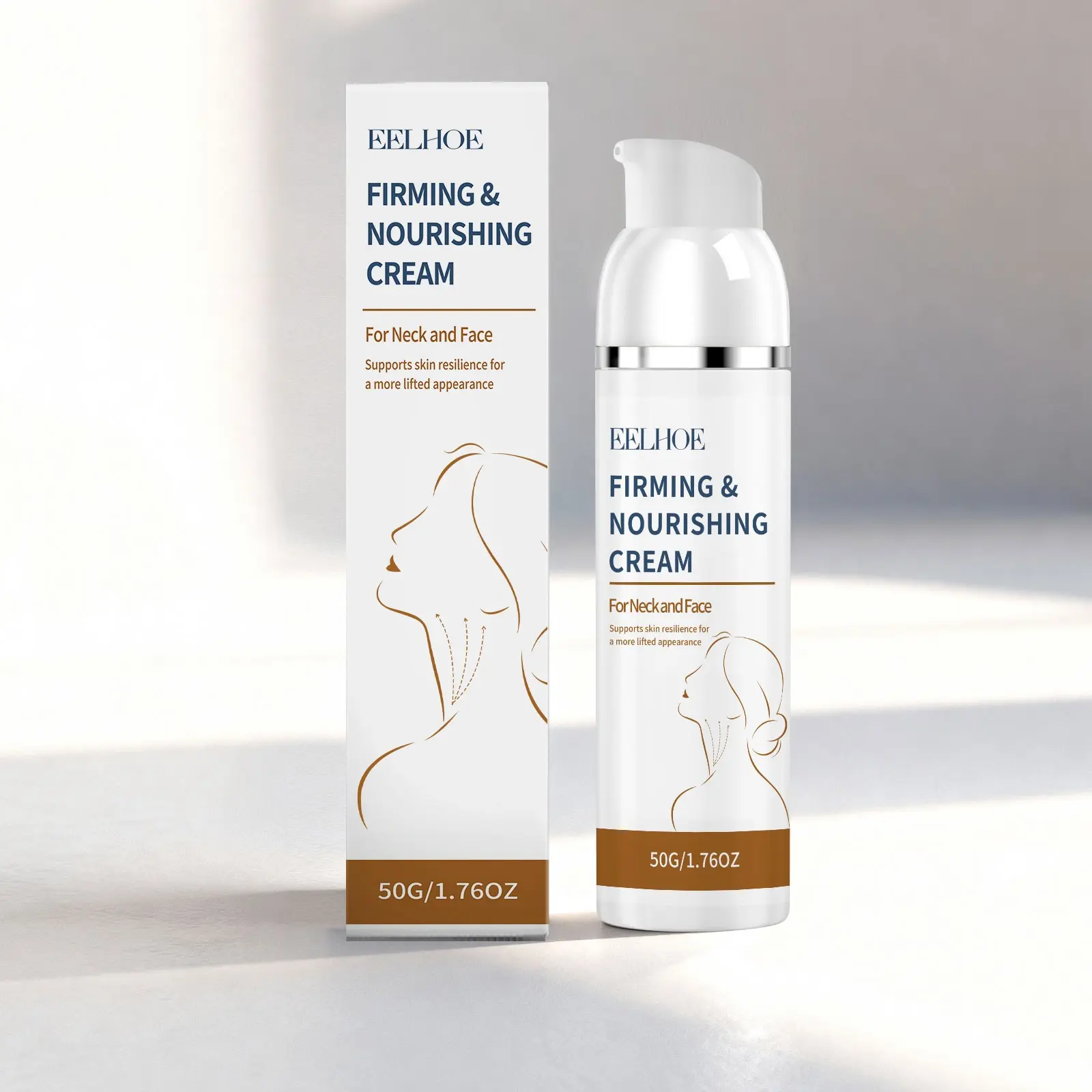 Eelhoe Face Neck Moisturizing Cream, Gentle Hydrating Skin Care, Refreshing and Smooth Daily Comfort, Essential Skincare Routine