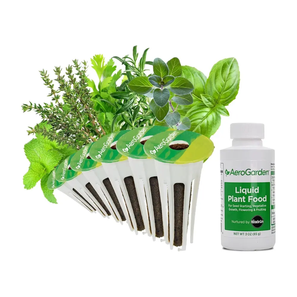 AeroGarden Assorted Italian Herb Seed pod Kit, 6-Pod