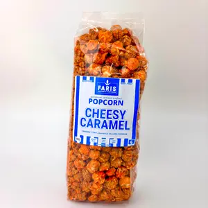 Cheesy Caramel Popcorn