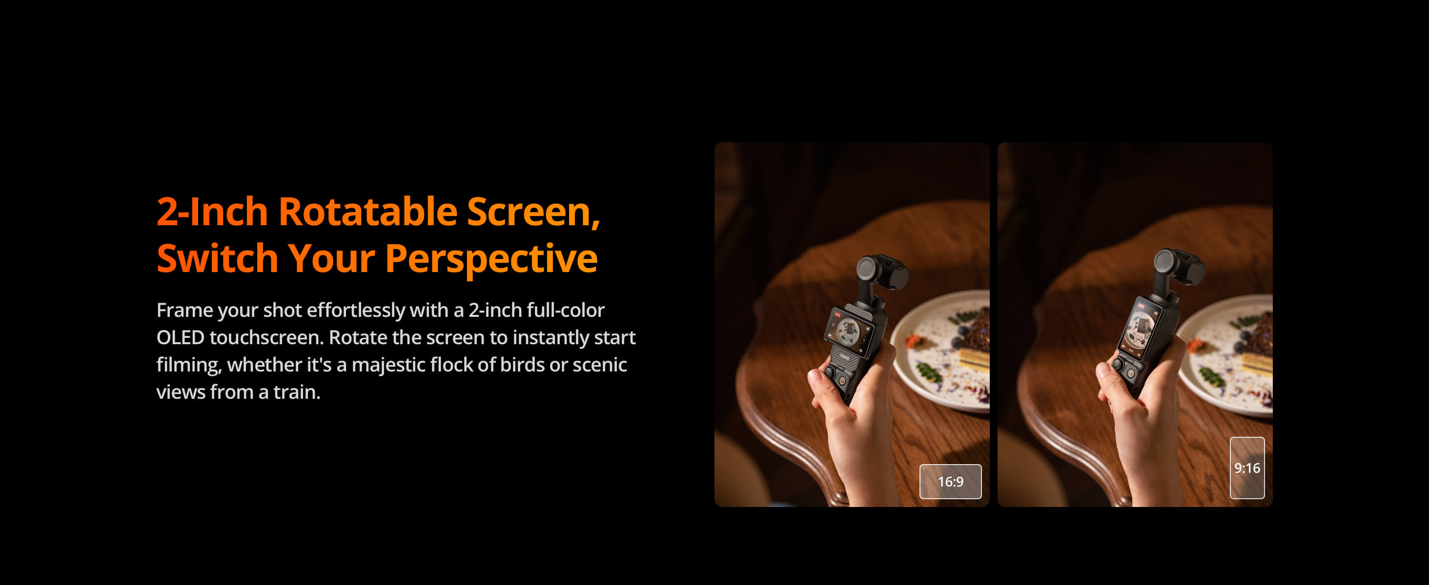 DJI Osmo Pocket 3, Vlogging Cameras with 1'' CMOS & 4K/120fps Vlog Camera, 3-Axis Stabilization, Fast Focusing, Face/Object Tracking, Digital Vlogging Camera for YouTube
