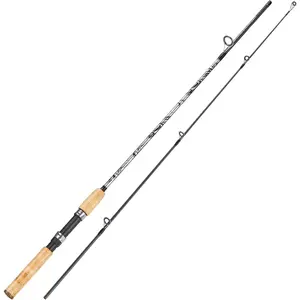 Spinning & Casting Rods,  Carbon&Glass Composite Fishing Rod with Stainless Steel Line Guides for Bass, Trout, Panfish, Catfish