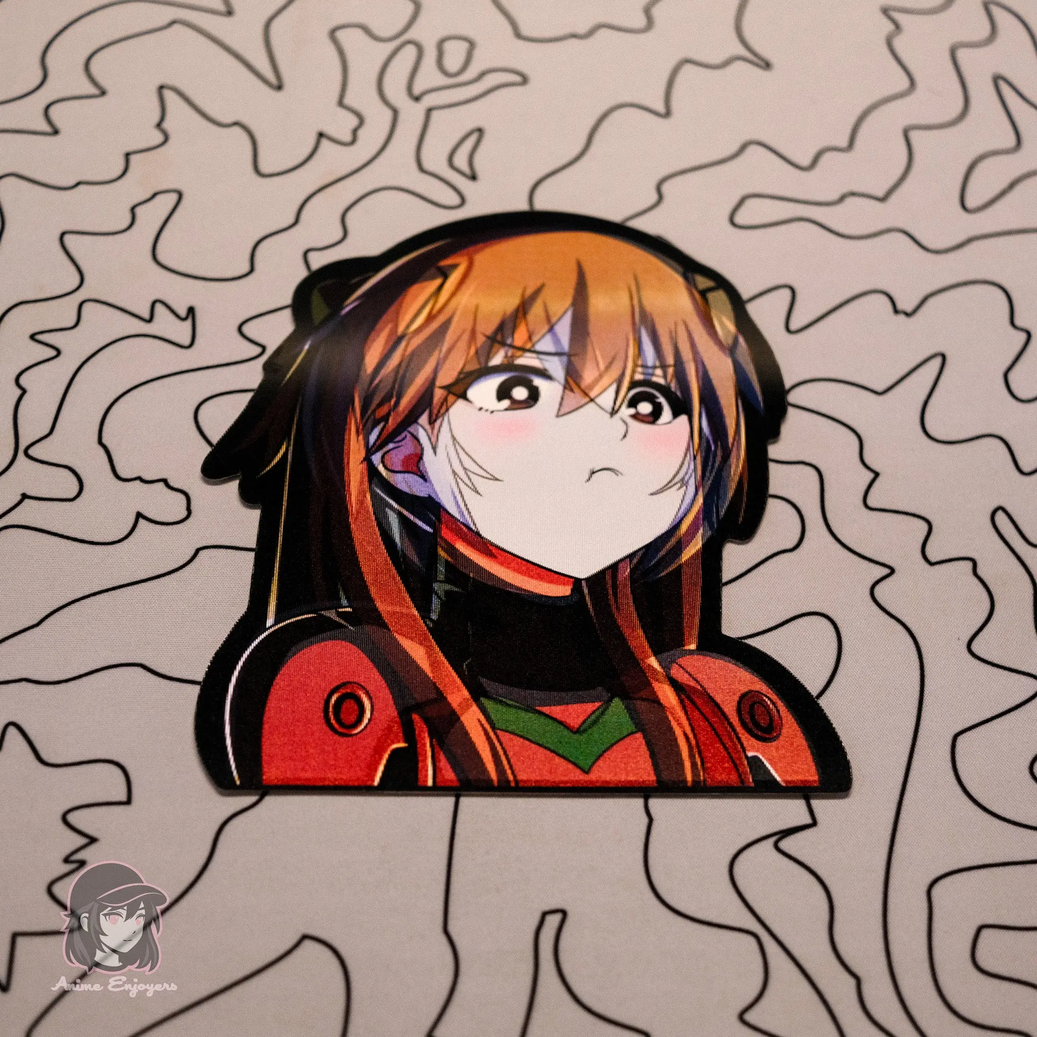 Asuka & Rei (Neon Genesis Evangelion)