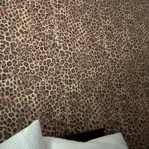 JiffDiff Leopard Print Peel and Stick Wallpaper Waterproof Removable Self Adhesive Textured Wall Paper Yellow Funky Cheetah Contact Paper for Bedroom and Bathroom 480"X17.3"(57.6 sq. ft)