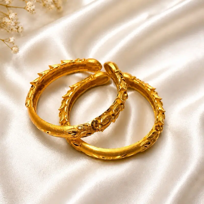 Gold Plated Bangles, Pefect for your every Nepali fit; for every festive season/special occasions