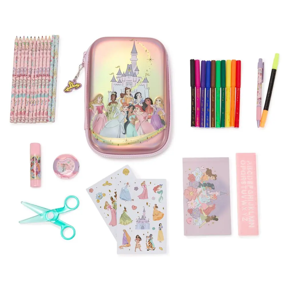 Disney Store Disney Princess Zip-Up Stationery Kit