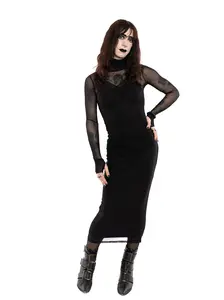 Nicolette Mesh Turtle Neck Dress NO RESTOCK!