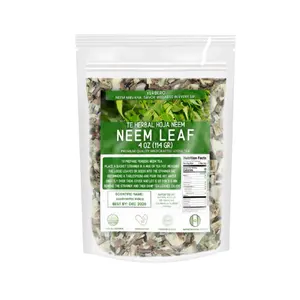 HOJA DE NEEM TE (Dried Neem Leaves) 4 oz FOR TEA and Cooking harvested from Naturally Grown Trees