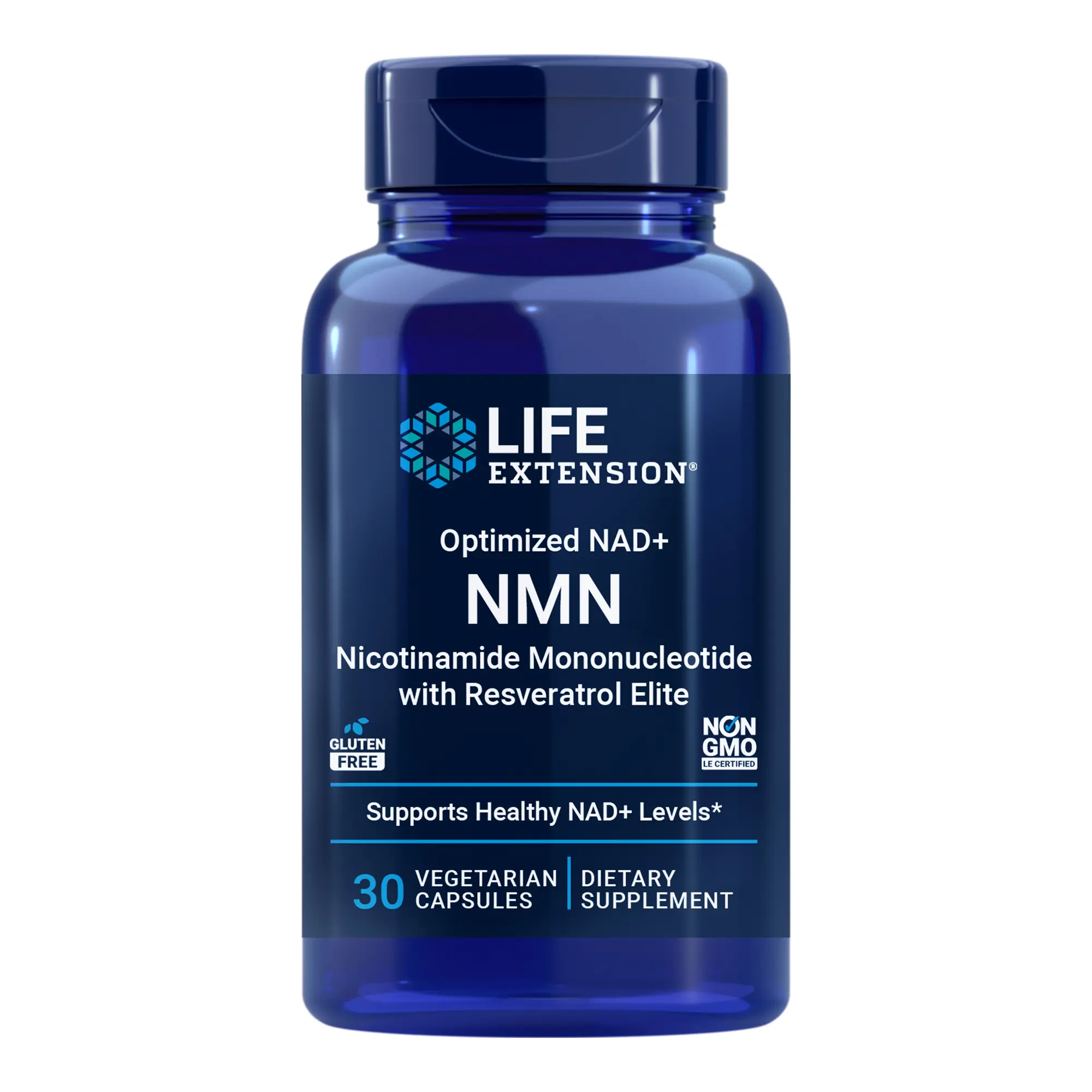 Life Extension NMN Nicotinamide Mononucleotide with Resveratrol Elite™, NAD+ Cell Support 30 Vegetarian Capsules Life Extension NMN Nicotinamide Mononucleotide with Resveratrol Elite™, NAD+ Cell Support 30 Vegetarian Capsules