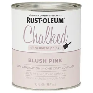 Rustoleum 285142 1 Quart- Blush Pink Chalked Paint