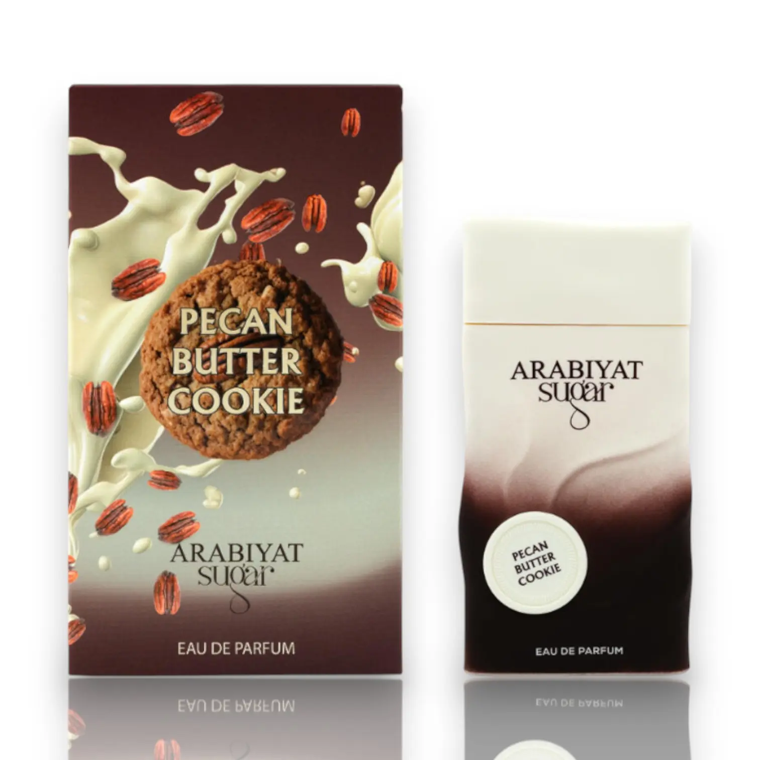 Arabiyat Sugar | Pecan Butter Cookie | Unisex Fragrance | 100 ML (3.4 OZ) | Eau De Parfum | Coconut Milk - Pecan & Butter