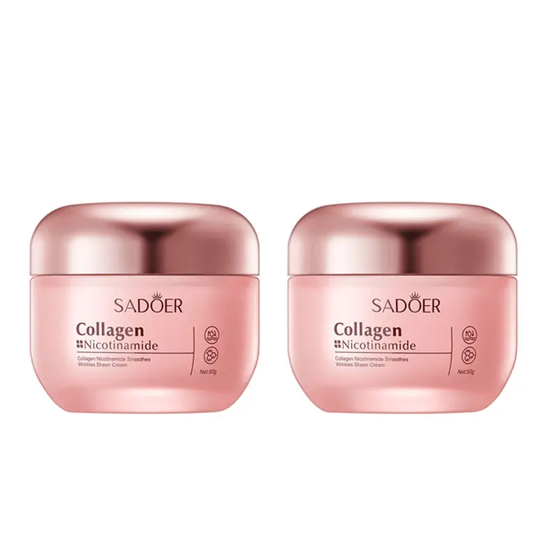 【BUY 1 GET 1 FREE】Brightening Cream | Collagen Niacinamide | Advanced Radiant Firming Formula Korean Deep Hydrating K-Beauty Facial Care for Glowing Skin Skin Repair