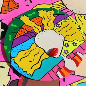 Cynthia painting