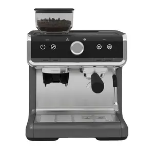 GARVEE 20 Bar Espresso Coffee Machine with Grinder, 2.8L Water Tank