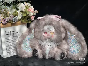 BELLA DREAM Dreamcatcher 600% series Mystery Boxes Bag Pendant Bunny Plush Dolls Soft Collectibles