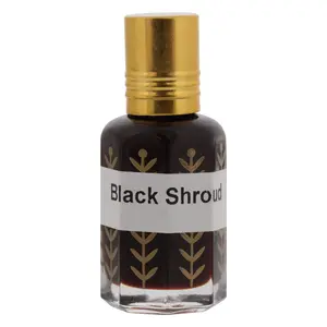 Hijaz Black Shroud Of Kaaba Premium Arabian Fragrance Oil For Men