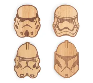 Legacy Star Wars Storm Trooper Coaster Set with Bottle Openers