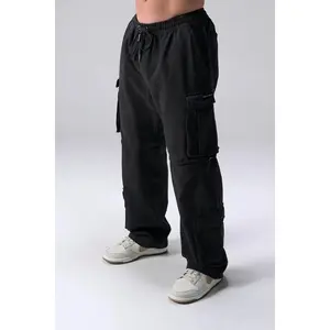 Zip Off Baggy Cargo Pants