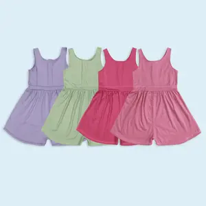 Girls kids active wear yoga jumpsuit