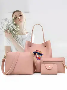 Michael Jackson large-capacity mother-daughter bag set, stylish retro design, perfect for Valentine's Day or birthday gifts.