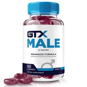 GTX Male - Advanced Formula 1000mg Gummies with Natural Ingredients for Health & Wellness