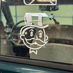 Monopoly Man Decal