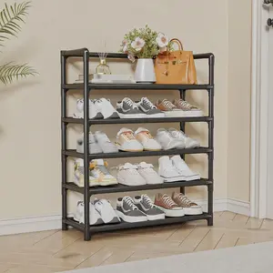 Multi-Layer Storage Rack, Easy Assembly Shoe Organizer, Home Indoor Use, Student Dormitory Display Shelf, Multifunctional Stand