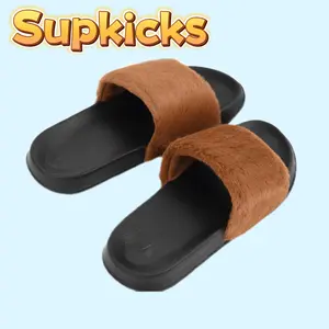 Supkicks Women's lightweight home slippers, cute and versatile for outings