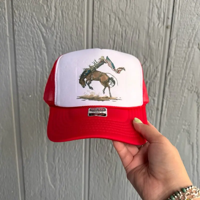 Let freedom ring trucker hat