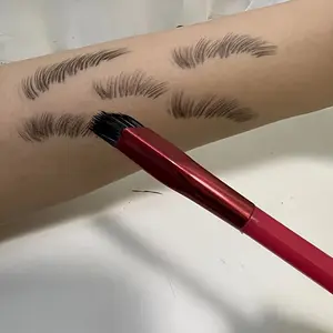 Multifunctional Square Concealer Brush, Angled Eyebrow Brush, Hairline Brush, Portable Makeup Brush