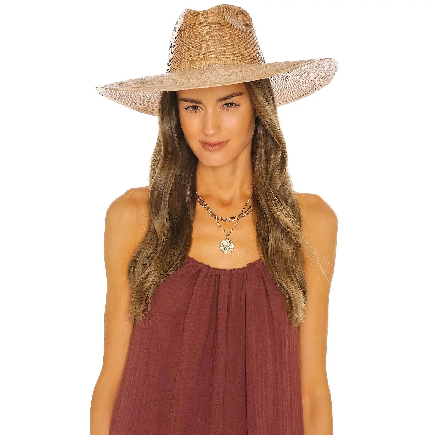 Lack of Color Palma Wide Fedora in Natural