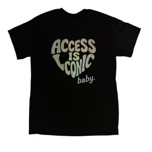 Access is Iconic Baby™ Tee (Crop Top + Regular Length)