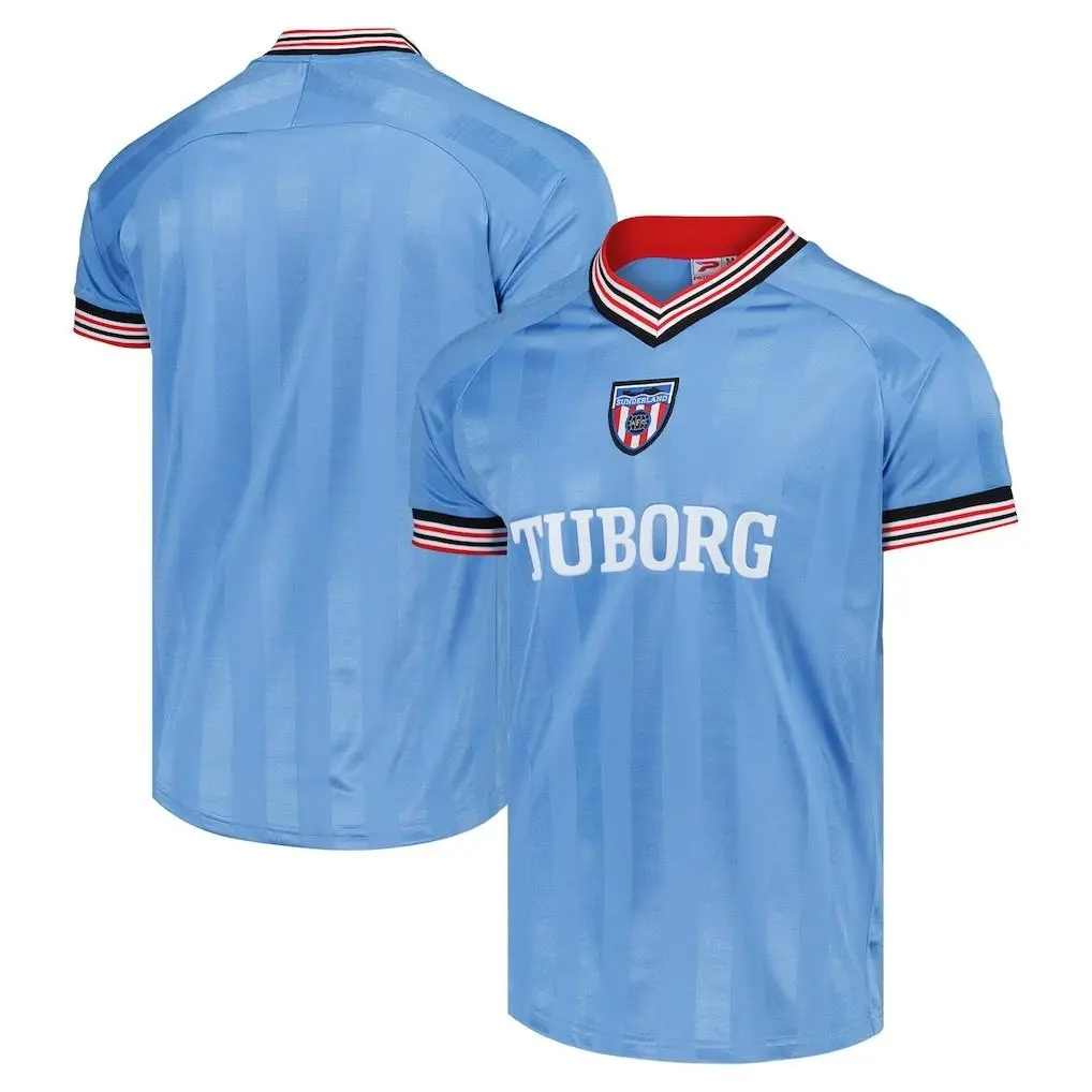 Sunderland 1986/87 Away Retro Shirt, Patrick Vintage Football Jersey, Classic Soccer Fan Apparel, Re