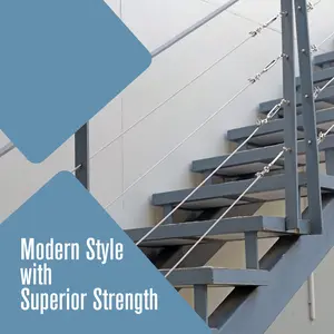 Houseables 1/16 Wire Rope, Galvanized Wire, Aircraft Cable, 1/16 Cable, Galvanized Steel Rope, 600 Feet Spool, Braided 7x7, Metal, Tension, Garage Door, Fence, Clothesline, Outdoor, Heavy Duty, 485 LB