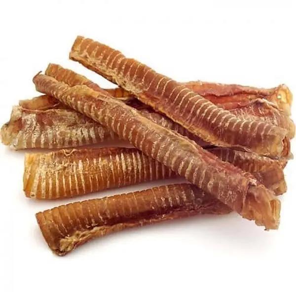 10-12” Beef Trachea (1 lb) 100% Natural Dog Chew Treats - Single-Ingredient Remedy Chews