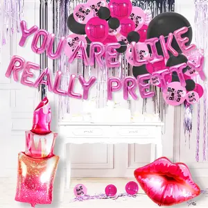 You Are Like Really Pretty Party Decor Mean Girl Bachelorette Party Decorations Early 2000s Party Decorations Y2K You Are Like Really Pretty Banner Sign