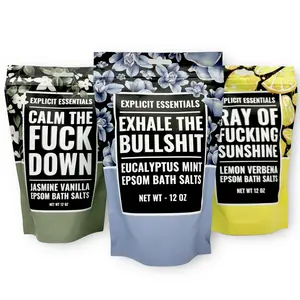 Bath Salt Gift Set, Self Care Gift Idea, Epsom Salt