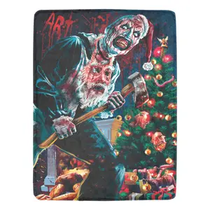 Horror Movie Blanket Ultra-Soft Micro Fleece Blanket Comfortable Air Conditioning Blanket Halloween Decoration Gifts Blankets for Bed Couch Chair Living Room horror  blanket soft comfortable