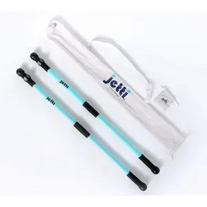 Jetti Weighted Walking Poles w Bag and 2 Light Attachments