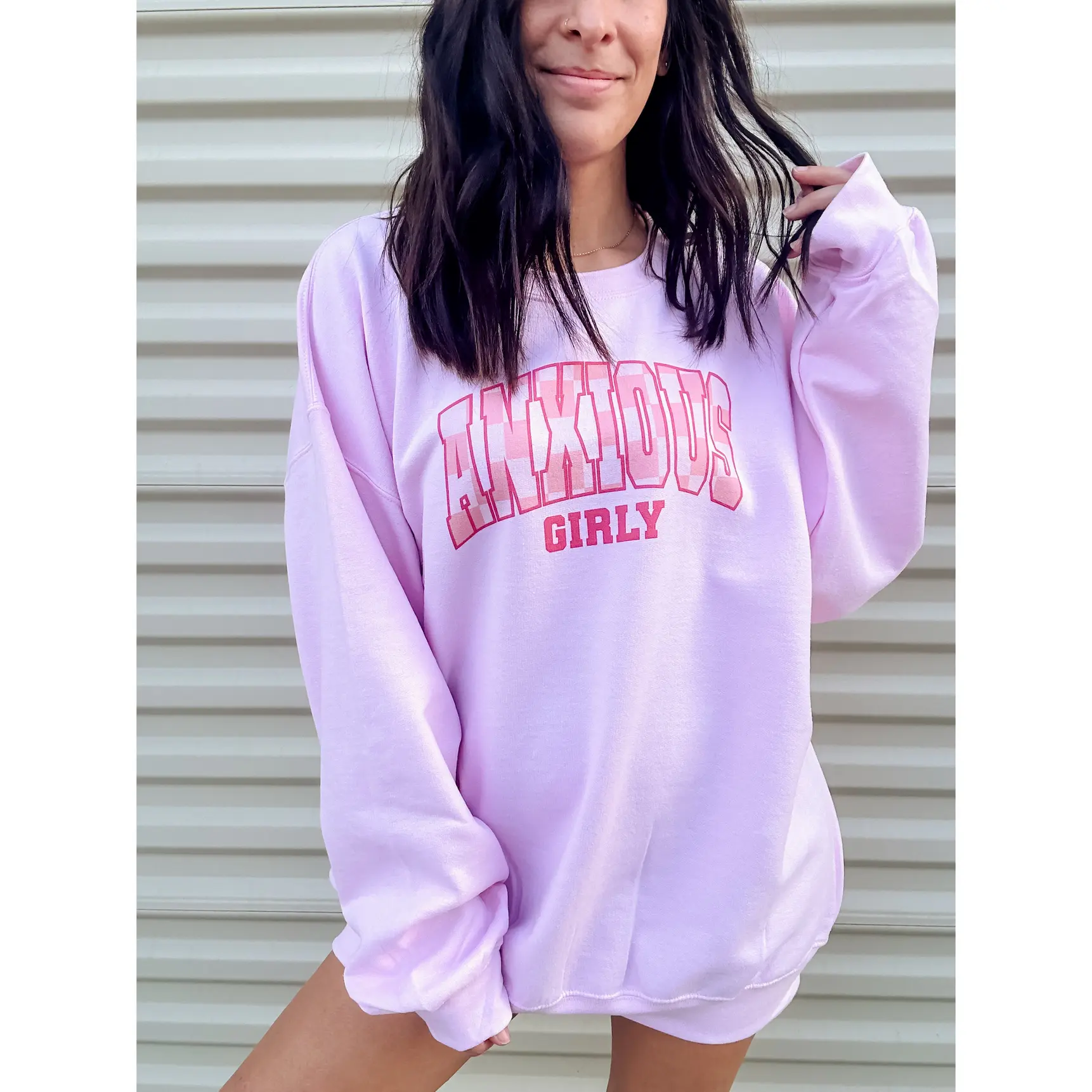 Anxious Girly Graphic Top