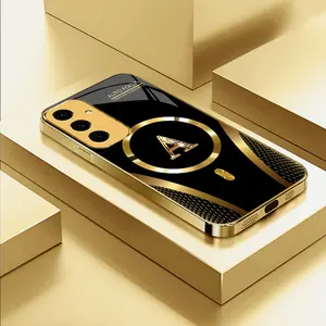 Suitable for [Galaxy S24 Fe] high-end MagSafe phone case，Features a magnetic attachment function，Choose from all 26 letters—featuring a sophisticated, minimalist design. YM99